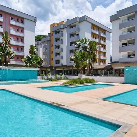 Bh35 - Bh35: Ap Bonito Com Ar, Piscina E Varanda Gourmet Ubatuba Exterior photo