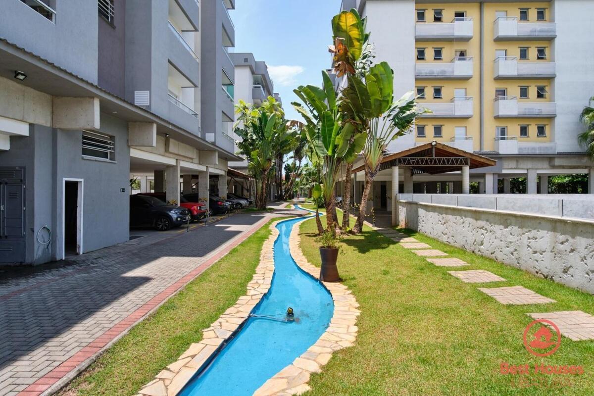 Bh35 - Bh35: Ap Bonito Com Ar, Piscina E Varanda Gourmet Ubatuba